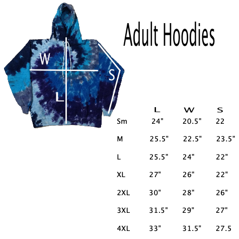 Bleach tie dye blue hoodie outlet