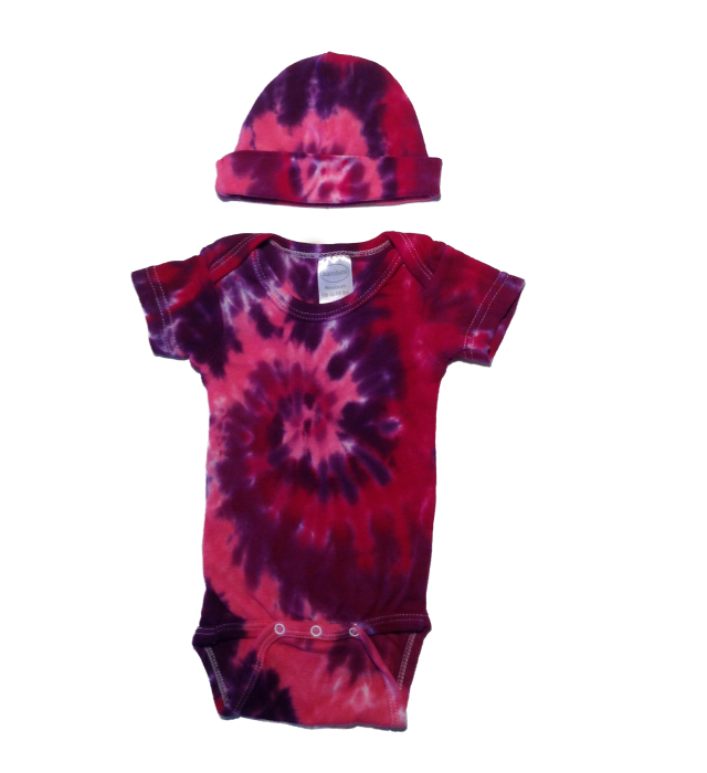 Toddler Tie Dye - Pink –